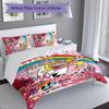 3pcs Custom Name Dexter's Laboratory Set,Includes 1 Duvet Cover and 2 Pillowcases,All-season Bedroom Decor