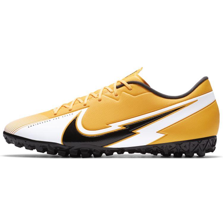 Nike Mercurial Vapor 13 Comfortable TF (Rubber Studs) Hard Ground Artificial Turf Slip Resistant Durable Support Balance Soccer Shoes AT7996-801