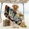 Grand Theft Auto Customize Your Name Beach Towel Super Soft Microfiber Quickdry Fabric Suitable for Sports Travel Swimming Yoga Bathroom Beach And Poo