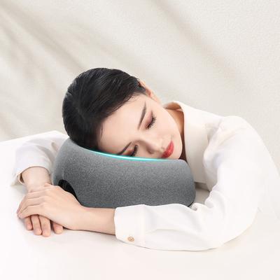 U-Shaped Massage Face Cushion Breathable Memory Foam Headrest Slow-Rebound Front Down Head Cushion for Desks Bed Spa