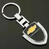 Fashion Alloy Car Keyring Key Chain Pendant Decoration for Chevrolet Aveo Cruze Malibu Captiva Optra Trax Lacetti Sail Silverado