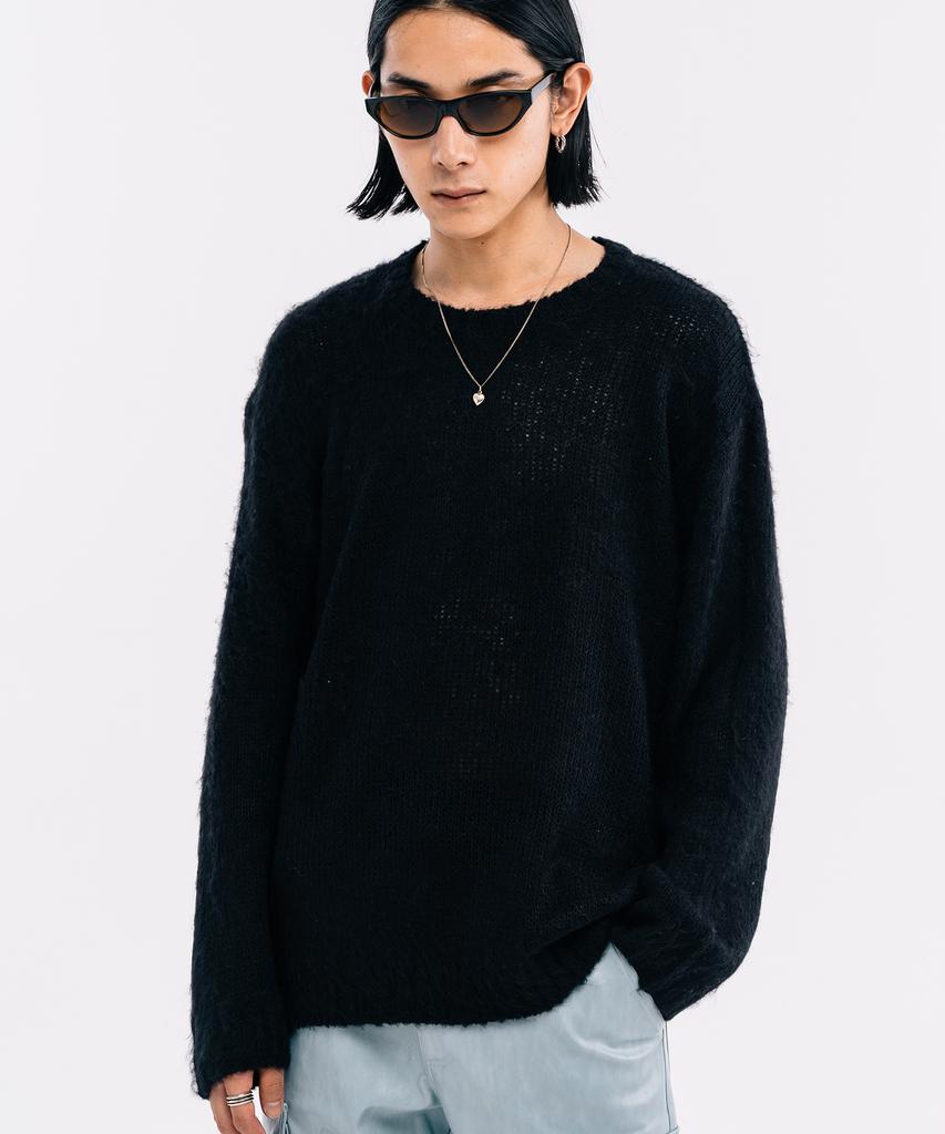 VASTIC Brush Knit_Black