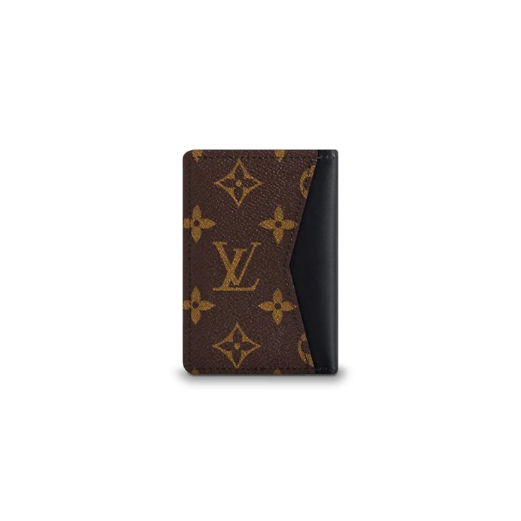 Louis Vuitton Monogram Canvas Short Wallet Men Wallet Brown M60111