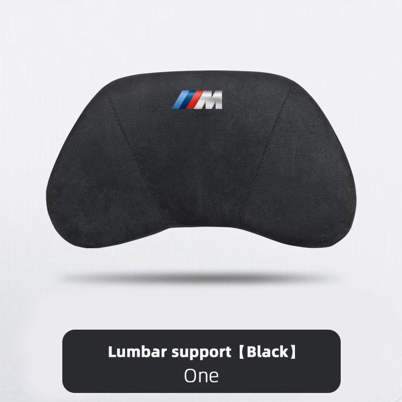 CTCE1 Car Seat Safety Headrest Pad Auto Emblem Neck Pillow For BMW M E46 E90 E60 G30 G32 G01 G02 G05 G06 G07 G26 G16 X3 E92 Sticker