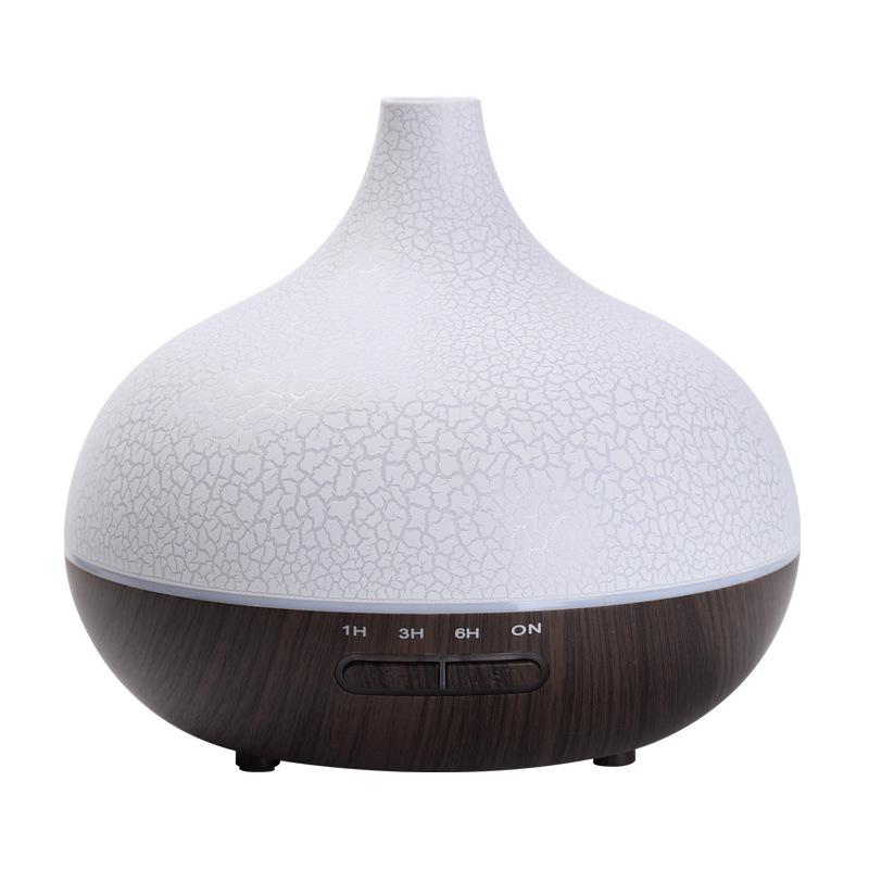 

550 мл аромадиффузор увлажнитель воздуха Wood Grain ультразвуковой прохладный туман ароматерапевтический увлажнитель воздуха для домашнего офиса спальни US
