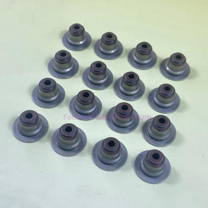 1Sets/16pcs Engine Valve Stem Oil Seal Valve Seal Set For Chevrolet Aveo Buick Excelle 1.6 1.8 OEM# 96103095
