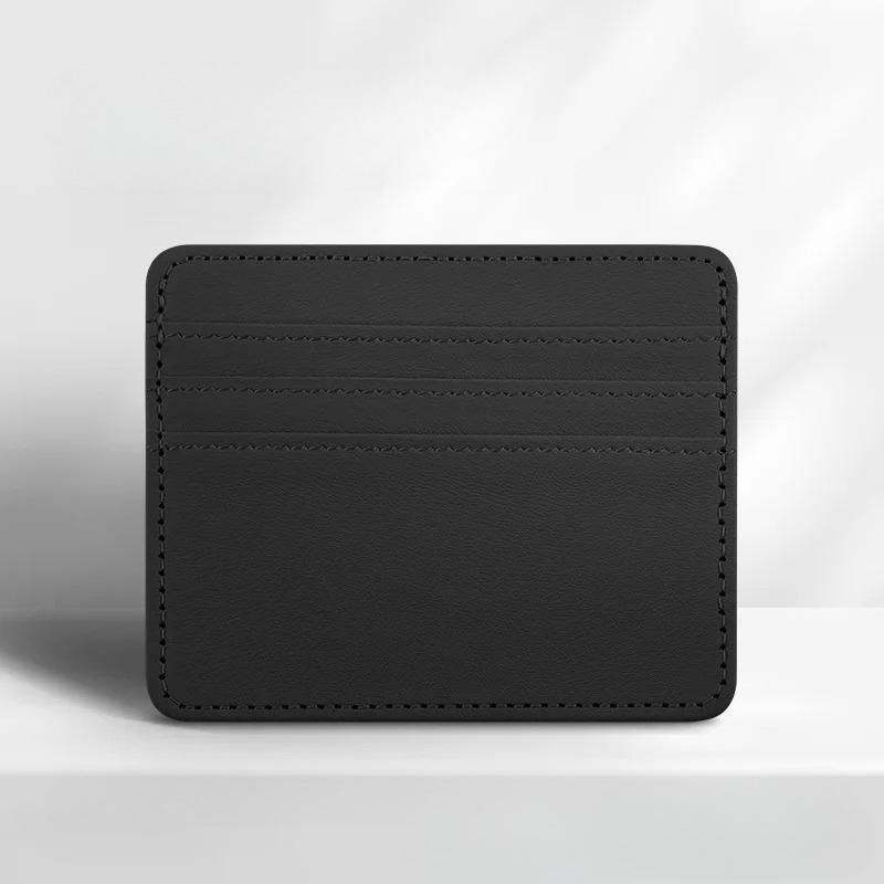 1Pc Pu Leather ID Card Holder Candy Color Bank Credit Card Box Multi Slot Slim Card Wallet Women Men Business Cards Cover Case