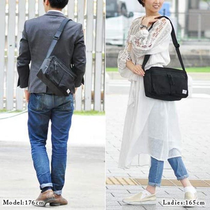 Porter Switch Shoulder Bag (L) 874-19673 Black