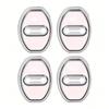 4Pcs Silicone Car Door Lock Buckle Protector Cover For VW Golf Tiguan T-Roc Polo Passat ID.4 T-Cross ID.3 Taigo ID.7 Atlas Beetl