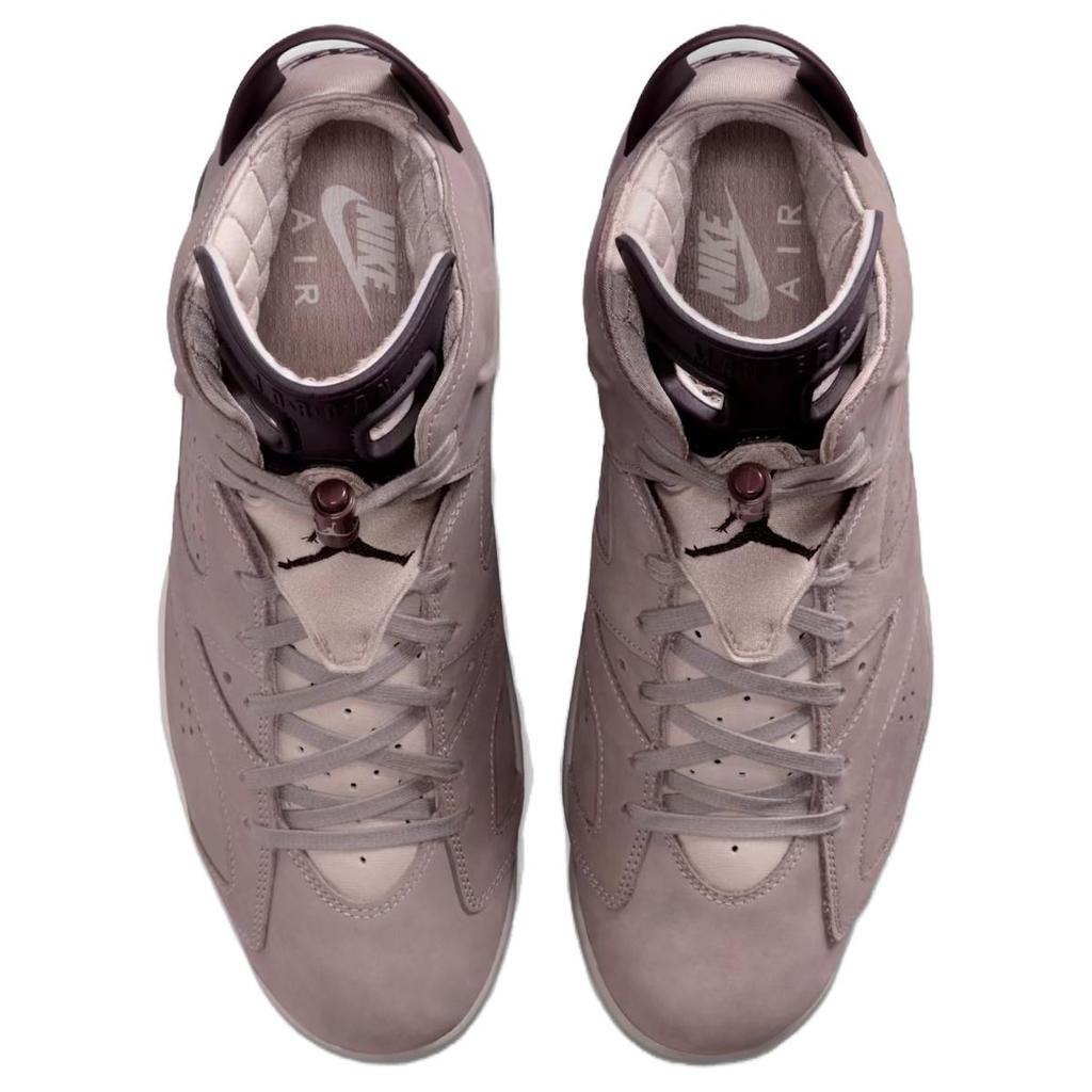 A Ma Maniére x Air Jordan 6 Retro Smoky Mauve Zapatillas para Hombre Marrón Malva Ahumado Negro IF3103-200