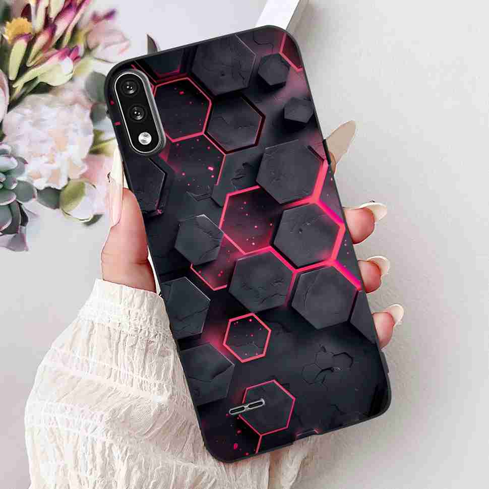For LG K22 2020 Casing 6.2" Floral Pattern Cover Silicone Soft TPU For LG K 22 K22 LGK22 Cases Screen Protectors Coque Fundas