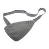 Prada 2VZ098 Body Bag Gray Leather Mens