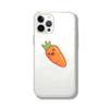 Cute Carrot Phone Case Transparent Fundas for Iphone 14 11 12 13 Mini Pro Max Se 5 6 6 S 7 8 Plus Xr X Xs Shockpoof Back Cover