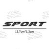 For Sport Metal Emblem Civic Typer Accord CRV Vezel HRV Stepwgn Odyssey Jazz Fit 3D Decals Sticker Rear Trunk Badge Logo