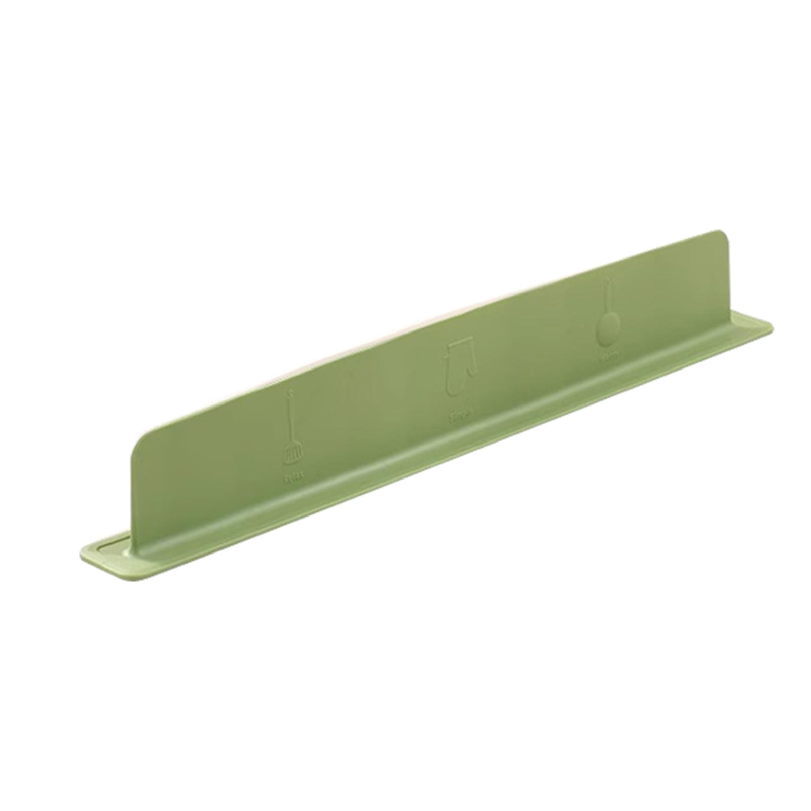 Silicone Kitchen Sink Splash Guard Water Barrier Strip for Countertop Edge Protection and Water Spill Prevention in Washing and Cleaning Areas One Size зелёный