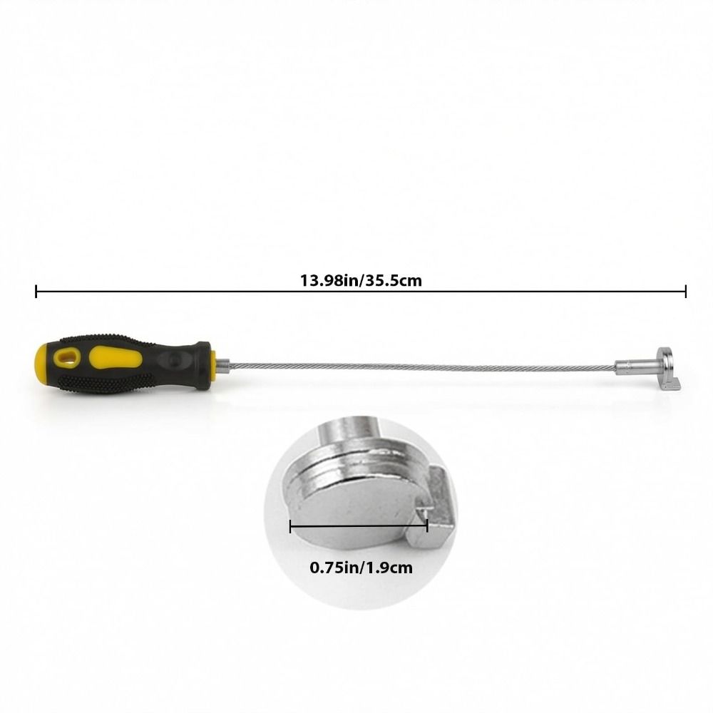 14 Inch Magnetic Oil Drain Plug Remover Vehicle Sump Plug Removal Tool  Vehicle Maintenance