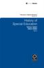 Kniha History of Special Education