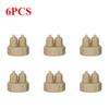 1-6pcs Plastic CO2 Generator Bottle Cap Carbon Dioxide Quick Screw Fish Tank CO2 Generator Bottle Cap Aquarium Supplies