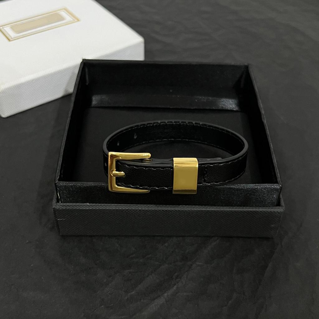 Three Color Cowhide Bracelet Elegant and Fashionable Official Website Without Chemical Hazards Bangle