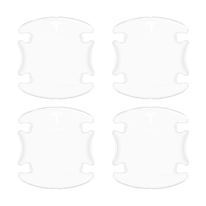 4PCS Transparent Car Door Anti-collision Protector Bumper Strip Sticker For Tesla Model 3 Model X S 2016-2023  Model Y Decals TM3 TMX