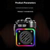Permanent Metal Communication Speaker Dynamic lighting Mood Lights Long Permanent Battery Dense Wireless Sound System