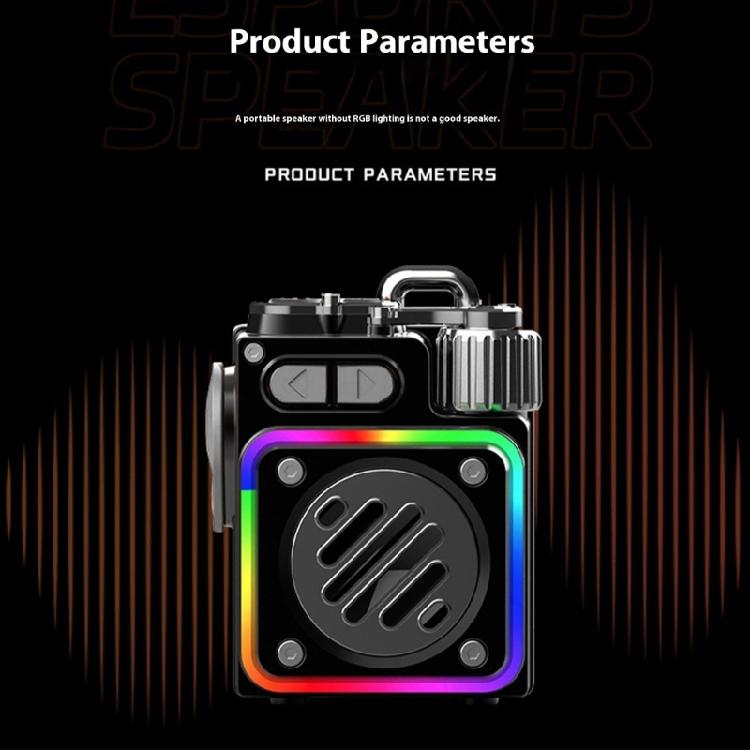 Permanent Metal Communication Speaker Dynamic lighting Mood Lights Long Permanent Battery Dense Wireless Sound System
