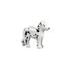 5PCS Animals Figures Cute Dog Kit DO IT YOURSELF Model Construction Bricks Playthings ideal for Kids Dogs Animals Traditional Children Gifts
