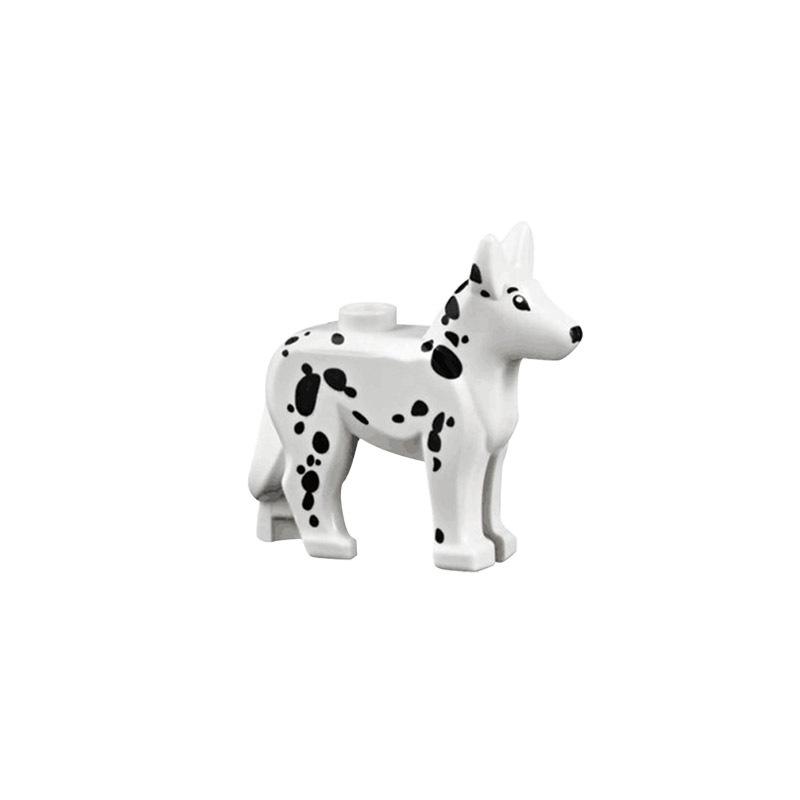 5PCS Animals Figures Cute Dog Kit DO IT YOURSELF Model Construction Bricks Playthings ideal for Kids Dogs Animals Traditional Children Gifts