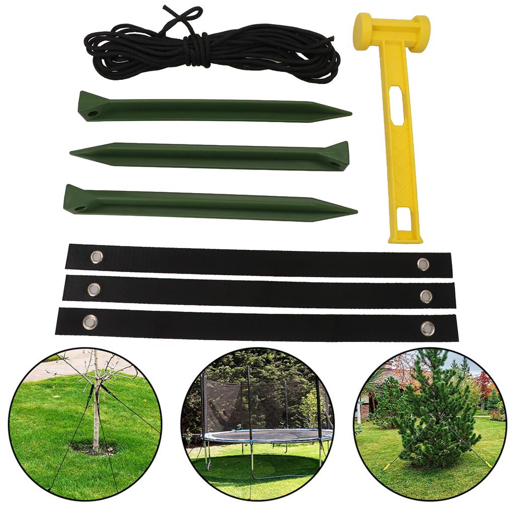 Accessory Nylon Straps Garden Stakes Easy Installation Lightweight Long-Lasting Non-Slip Design Outdoor Organizing