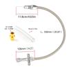 Replacement Transmission Dipstick Flexible Transmission Dipstick for SBC BBC 350 Heat Resistance Easy Installation
