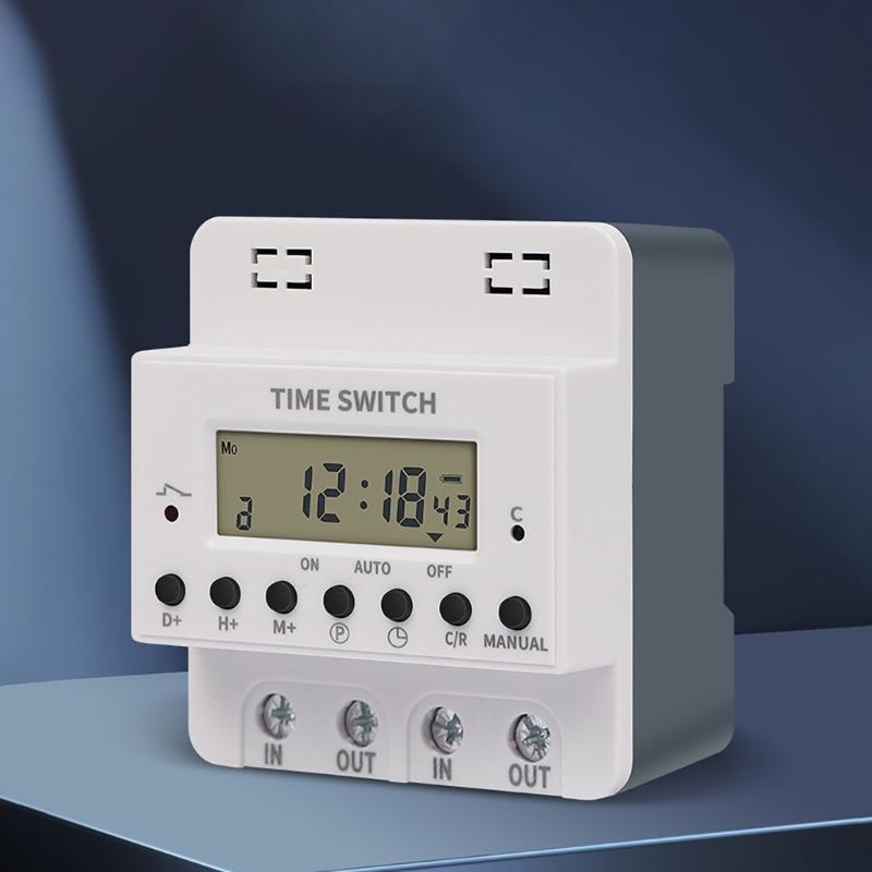 KG316T Timer Convenient & Easy to Use Timing Switches  with Large Display Flame Retardant Timing Switches for Farm