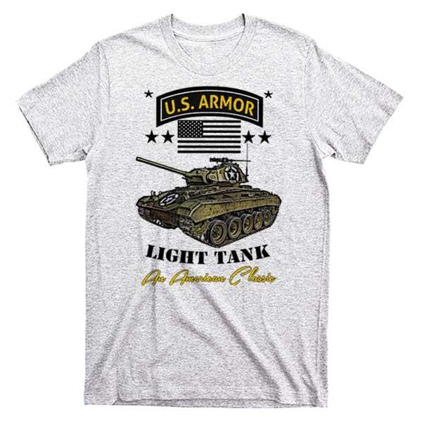 Military T-Shirt Armor Tank Artillery Army Infantry Combat Veteran Tee XXL