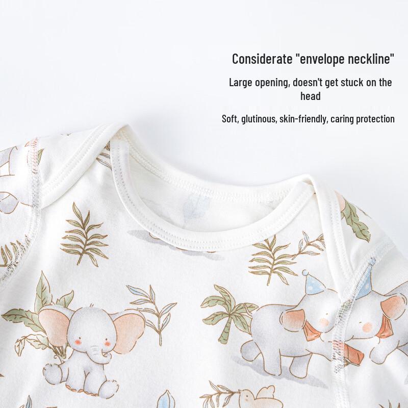 Cozy Stretch Baby Long Sleeve Bodysuit Romper