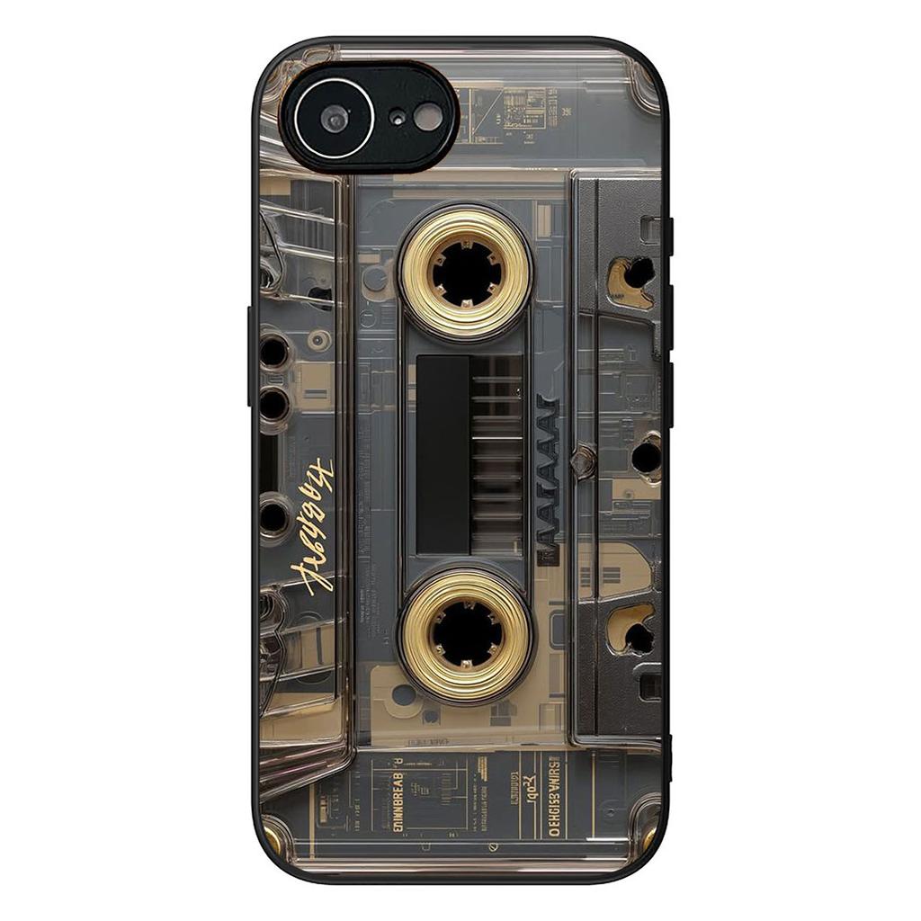 Cassette Wallpaper Tape Phone Cover for Samsung Galaxy A06 A05 A14 A50 A51 A52 A12 A13 A23 A70 A07 A25 A26 A72 A56 Case