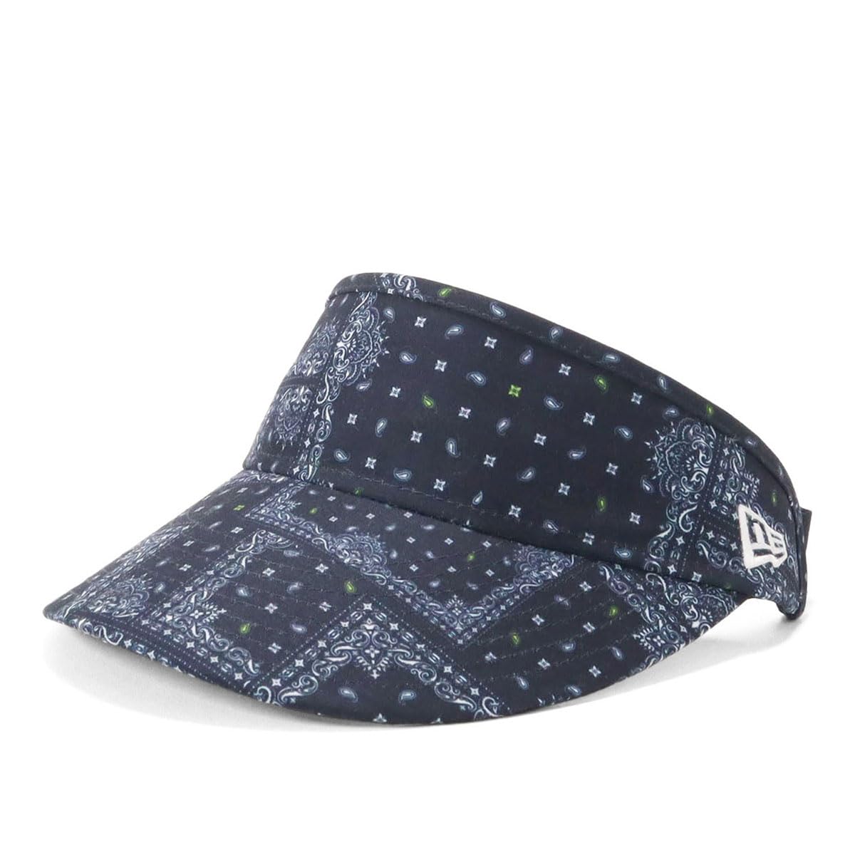 

New Era GFW TL BANDANA Sun Navy Visor, Women s, 14109107,
