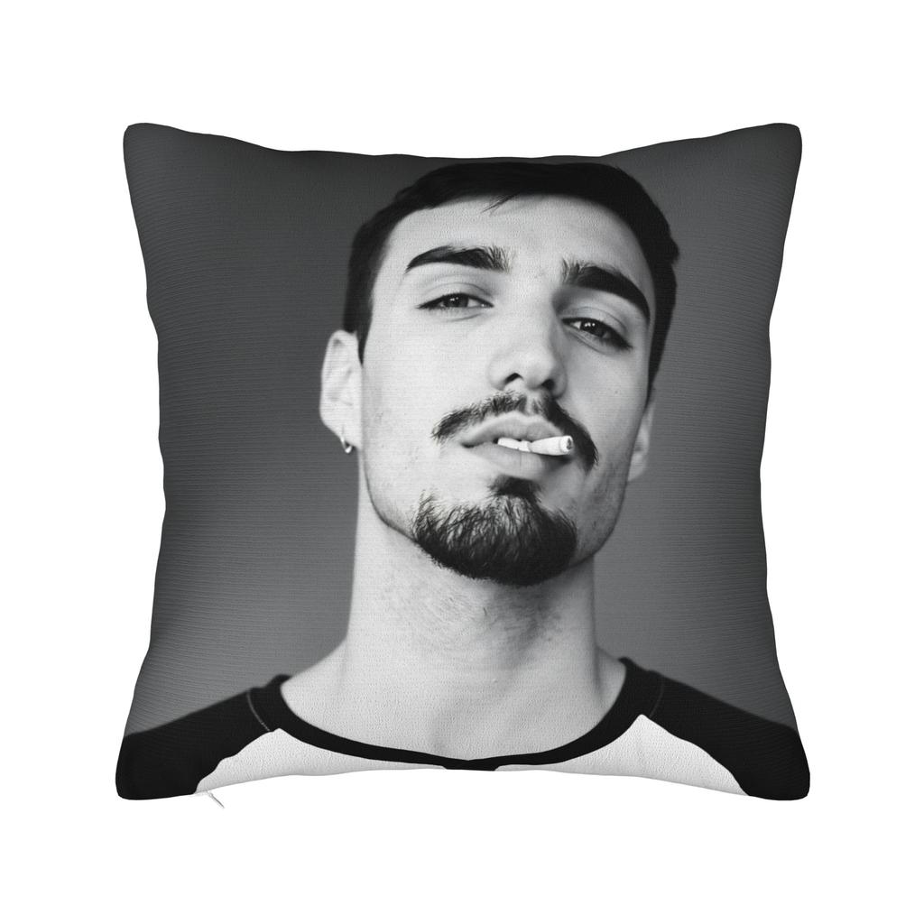 Rapper R-Rels B Pillow Cover  Novelty Pillow Case For Living Room Sofa Design Pillowcases Birthday Present