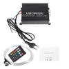 16W RGBW LED Optische Decken-Dekorations-Kit Lichtmaschine mit Kabeln Fernbedienung