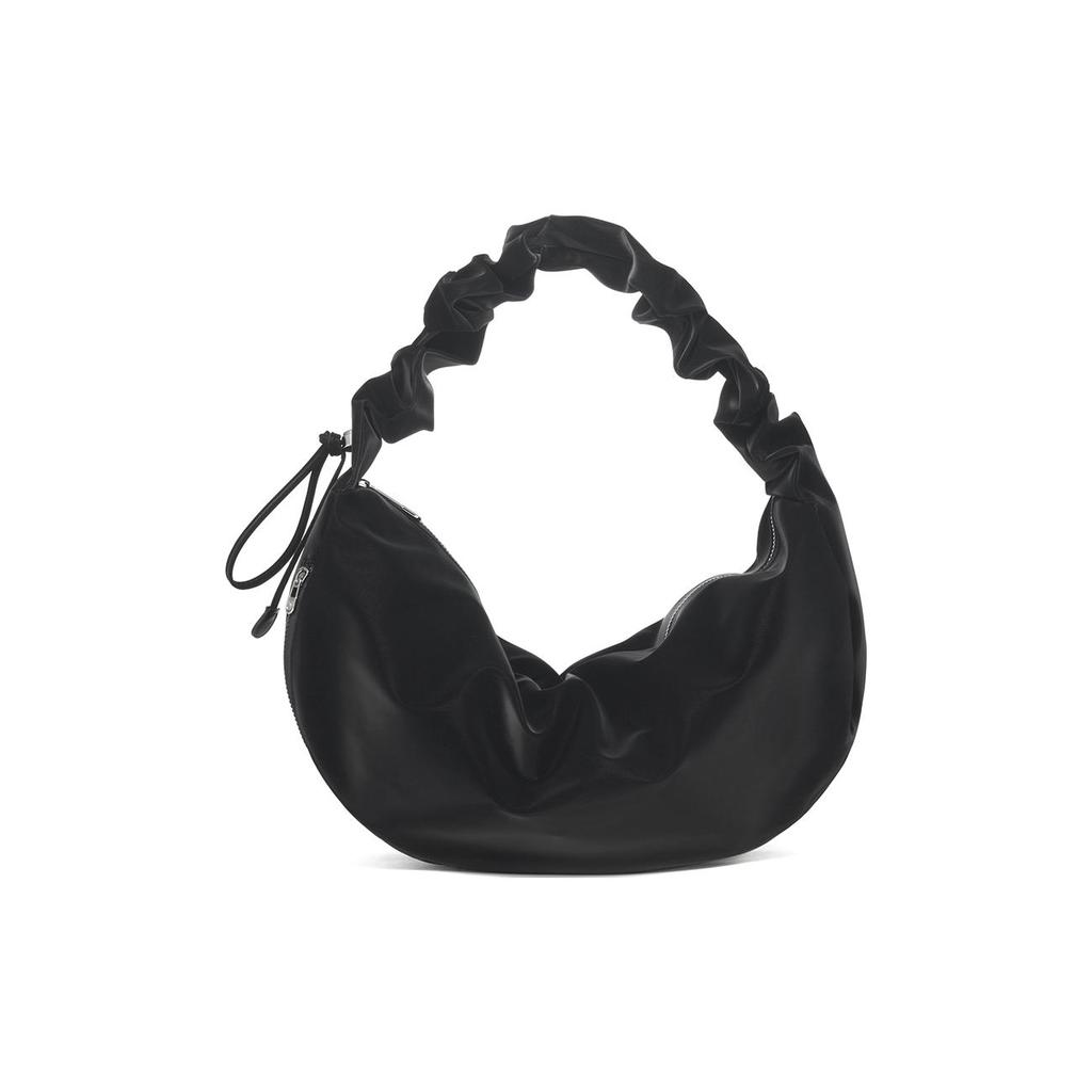 New CARLYN Artificial Leather One Shoulder Handbags Women's Black H73104010Z