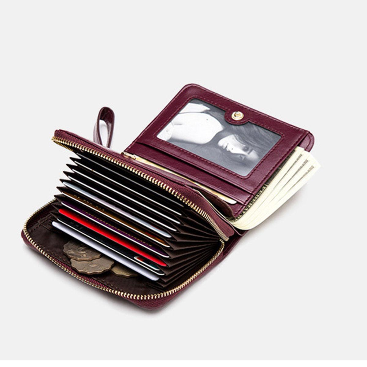 2021Новый женский кошелек из натуральной кожи — фото 12