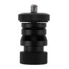 Tripod Heads Quick Release Detachable Ballhead Aluminum Alloy Mini Camera Stand for Friction Magic Arm Monitor