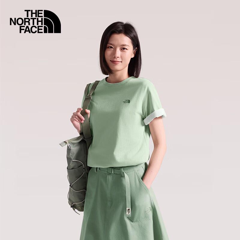 

The North Face Women s Printed Short Sleeve T-Shirt 8JSN S