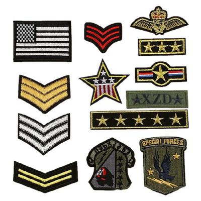 13Stuks Grappige Militaire Patches Outdoor Tas Patches voor Rugzakken Militaire Uniformen