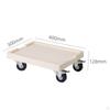 Pallet Cart, Plant Tray, Wheels, Flower Pot Rack On Tray with