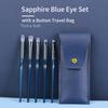ENZO KEN Sapphire Blue Eyeshadow Brush Diamond Eyeshadow Brush Small Nose Contour Glitter Eyeshadow Eye Eyeshadow Blending Professional Eye Makeup