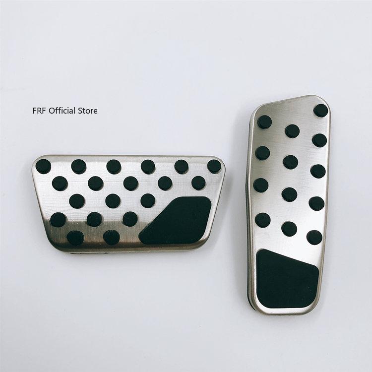 

Stainless Steel Car Pedals For Jeep SRT Grand Cherokee WK2 WL 2011~ Accelerator Brake Non-slip No Drilling Pedal Cover Parts 2 pcs