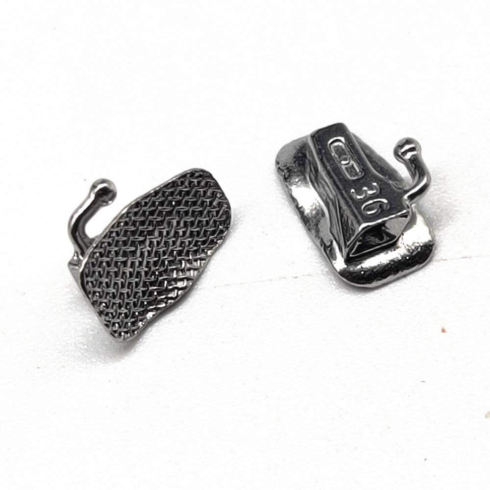 Dentale kieferorthopädische Bukkalröhrchen Single Slot Sgl Tubes MBT/ROTH 022 Non-Conv Type Mesh Base Dentist Ortho Material