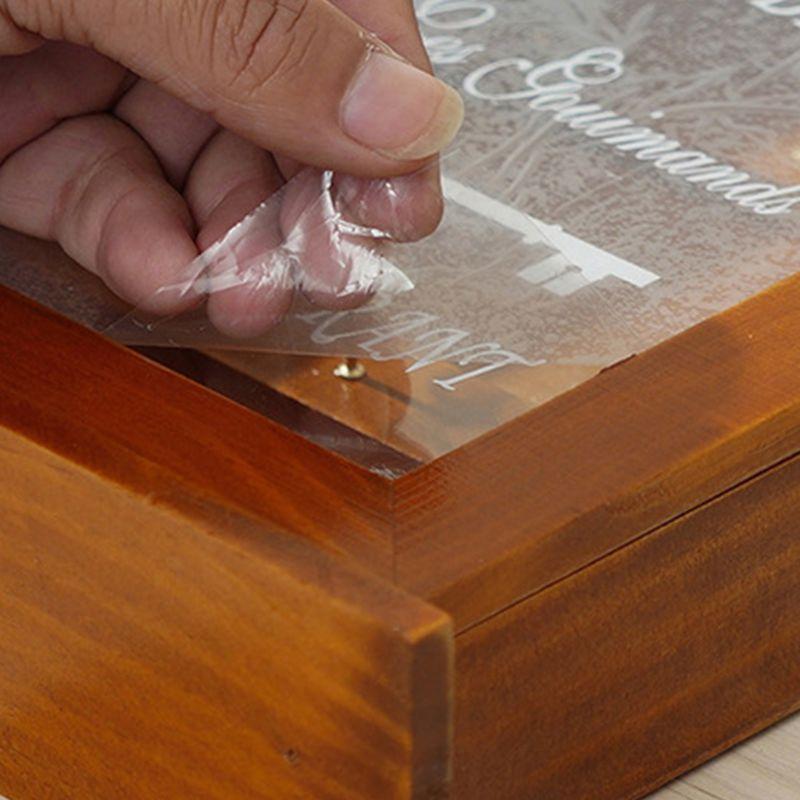 1pc Home Storage Organization Pastoral Style Key Hooks Cabinet Wooden Key Holder Box, Wall Art Decoration,25x21x6cm
