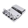 Silver Bass Bridge Metal Saddle Bridge Premium Bass Guitar Bridge  For Guitar Repair