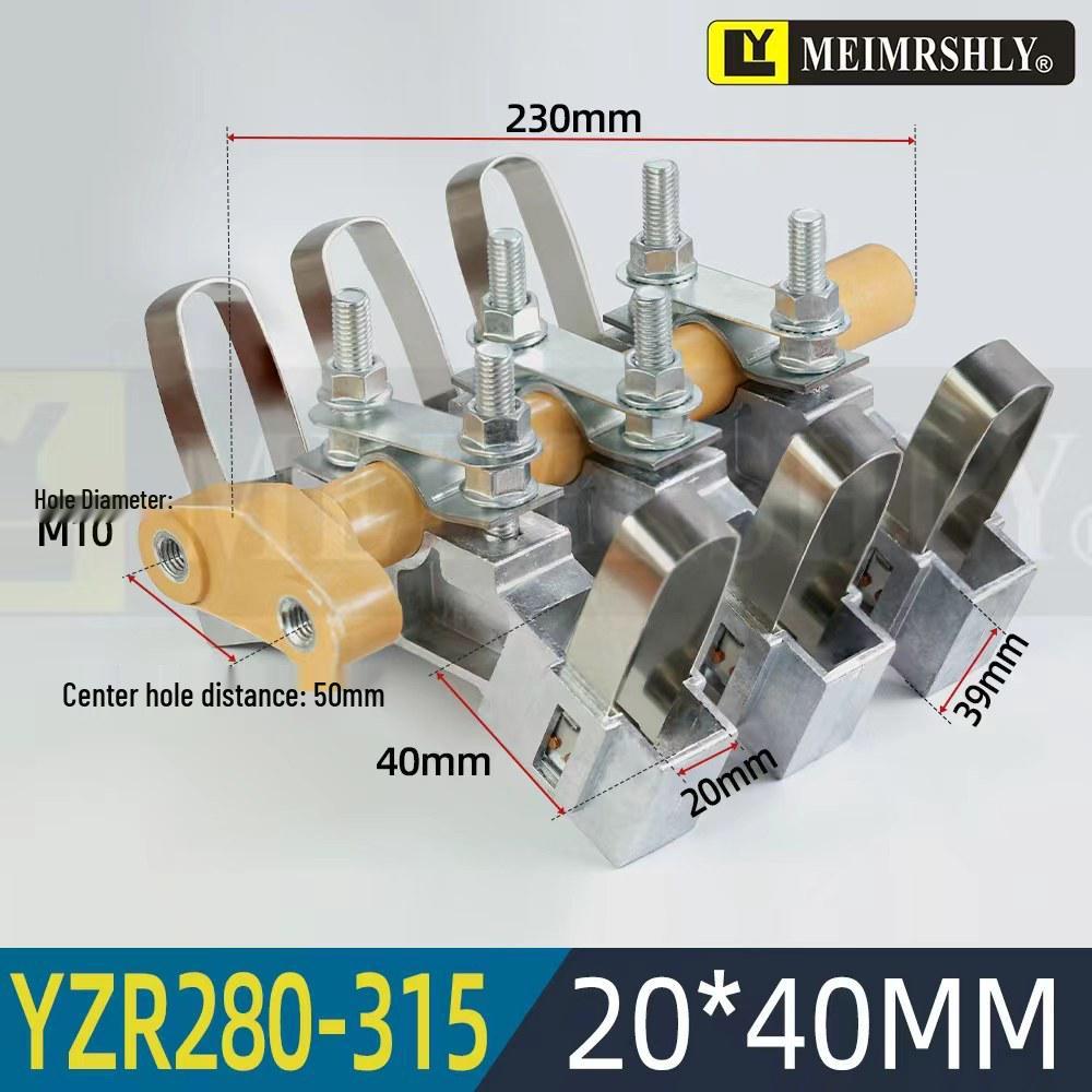 YZR Motor Carbon Brush J201/J204 with Semi-Copper/Low-Copper JZR2 Brush 81012.520253240