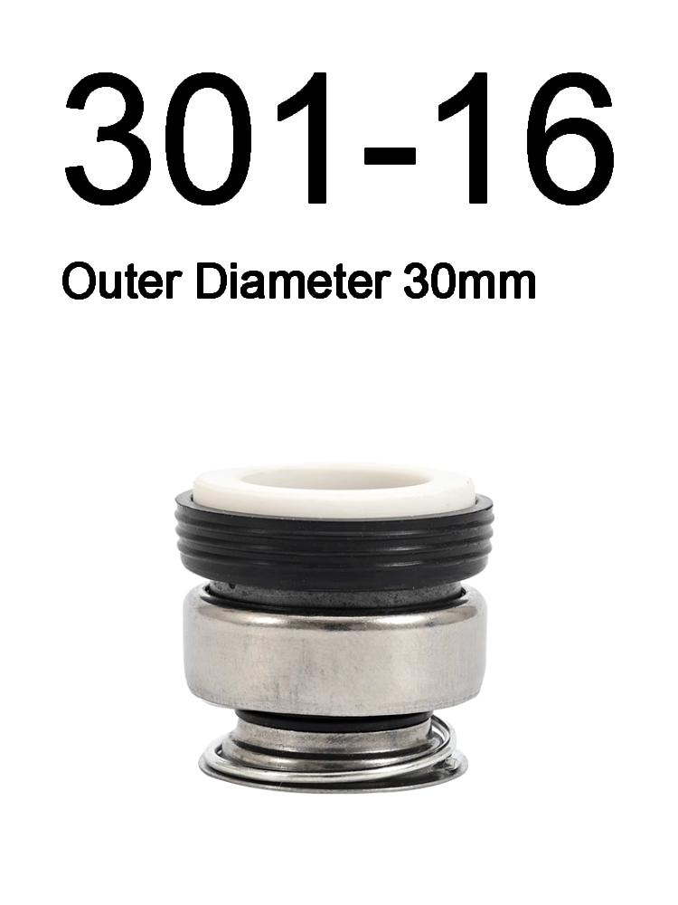 1PC of 301 Series 8 10 12 13 14 15 16 17 18 20 22 24-55mm Single Coil Spring Mechanical Shaft Seal For Circulation Water Pump